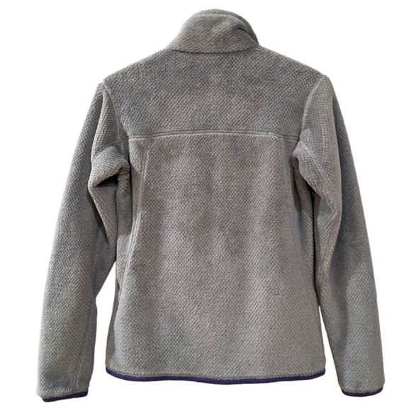 Patagonia Retool Snap-T Fleece Pullover Womens Size S in Grey Purple 25442 FA15 - Picture 3 of 7